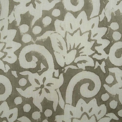 Traditional Indian Floral Print Fabric