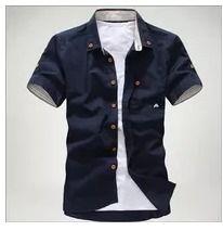 Mens Half Sleeve Shirts Size: Medium