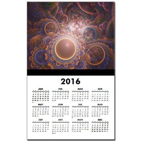Printed Foam Calendar