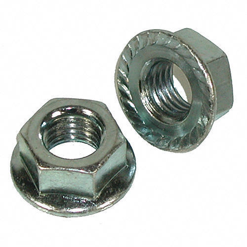 Zinc Flange Hex Lock Screw Nut