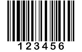 Starch Proof Highly Unique Design Barcoding Label