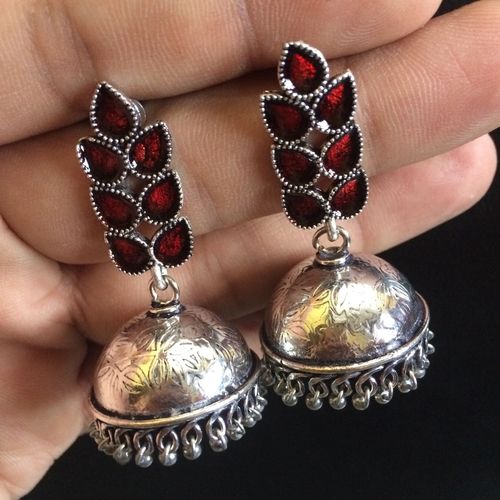 Trendy And Fashionable Oxidized Jumkha