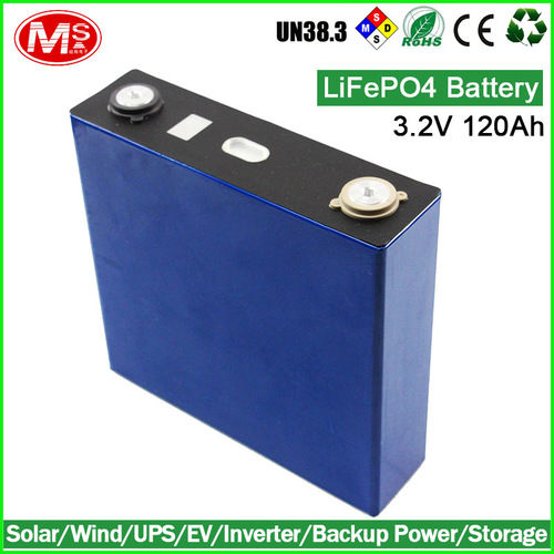 Solar Batteries Storage 3.2V 120Ah LiFePO4 Battery