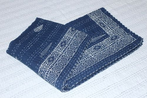 Hand Block Printed Bed Cover