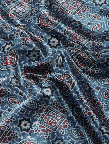 Mix Cotton High Grade Ajrakh Printed Fabric