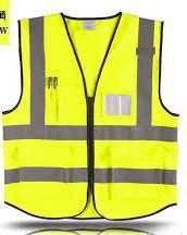 Polyester Industrial Color Safety Jackets