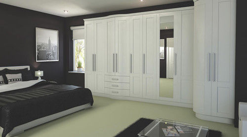 Modular Bedroom Furniture - Durable MDF, Spacious Storage Solutions, Elegant Design, Customizable Layouts