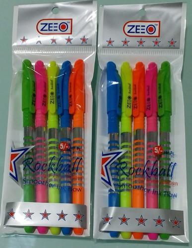 Plastic Rockball Ball Pens