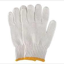 Cotton Knitted Seamless Gloves