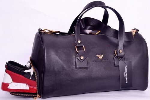 Designer Leather Gym Bag