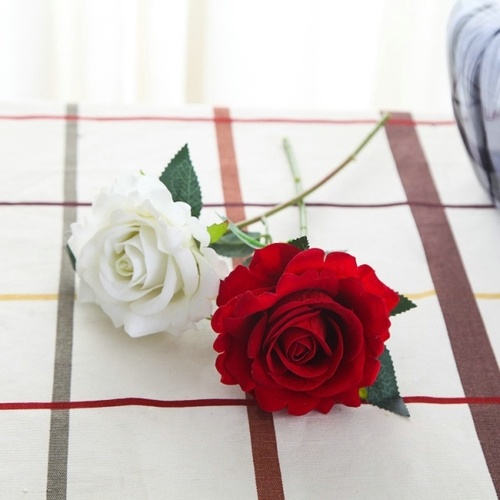 Real Touch Artificial Rose Stem Length: 29  Centimeter (Cm)