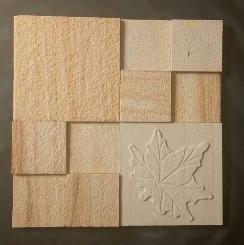 Teakwood CNC Mosiac Stone Wall Tiles