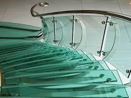 Hollow  Elegant Appearance Toughened Glass 