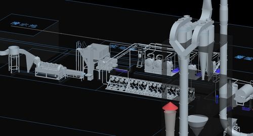 Automatic Potatoa Starcha Design And Processing Production Line Makinga Machines