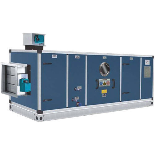 Hvac Water Cooled Chiller Double Skin Air Handling Unit Machine