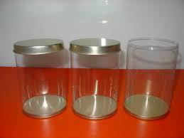 Food Glass Tin Container