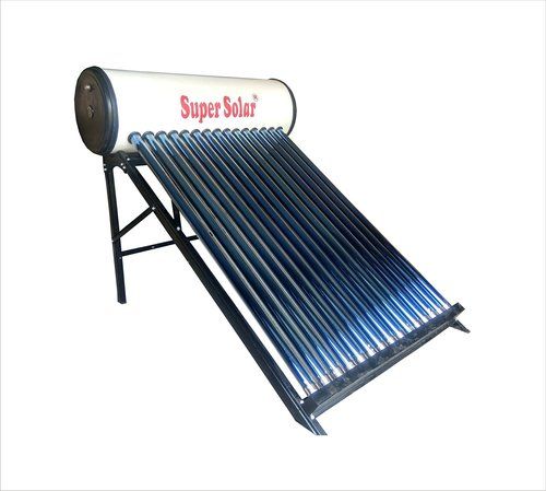 Reliable Solar Water Heater - FRP Inner Tank with Food Grade Material, PUF Insulated Storage for 48+ Hours Hot Water Retention, Advanced Magnetron Sputtered Coating, Optional Electric Heater Backup, Low Maintenance and Ideal for Homes, Hotels, and Industries