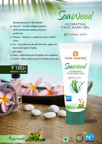 Herbal Seaweed Face Wash Gel