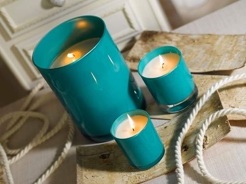 Cylinder Glass Candle Holder