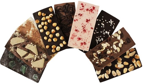 ड्राई फ्रूट और कैंडी हैंडमेड चॉकलेट