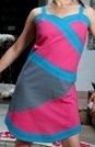 Multi Color Designer Ladies Dress