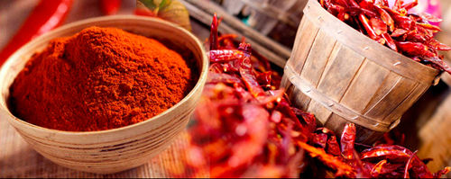 Red Color Chilli Masala Powder With Hotness