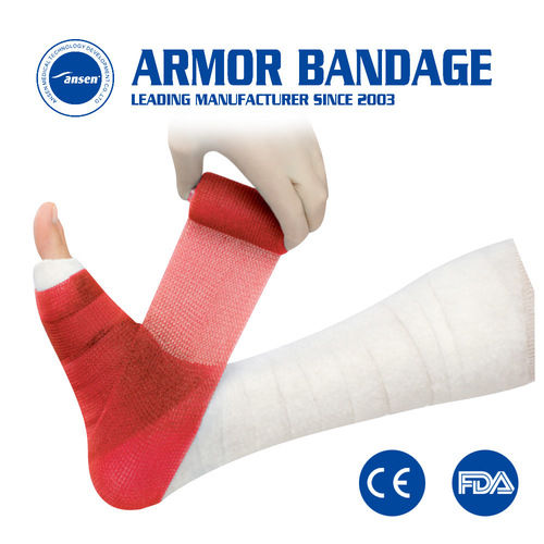 Ce&fda Certification Orthopedic Fiberglass Soft Casting Tape Bandage