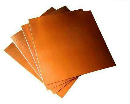 Square Customized Size Copper Sheet