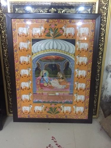 Fine Sheen Pichhwai Religious Frame