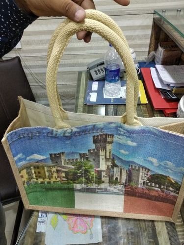 Custom Shopping Designer Jute Bag