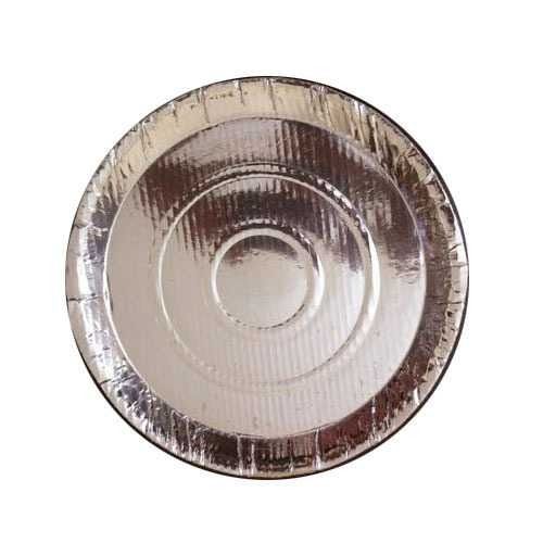 Disposable Quarter Size Paper Plates Size: Custom