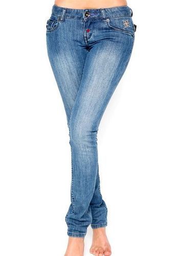 Cool Dry Ladies Denim Skinny Fit Blue Jeans at Best Price in