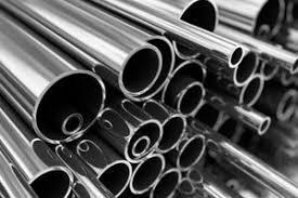 Grey Stainless Steel Round Pipes