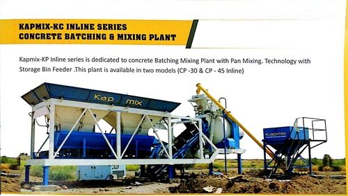 Concrete Batching And Mixing Plant - Advanced Technology Design, Efficient Mixing Process for Superior Concrete Quality