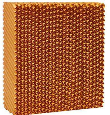 Brown/Green/Yellow Durable Evaporative Cooling Pad