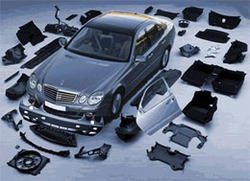 Black Four Wheeler Injection Moulding