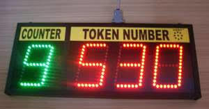 Led Token Display Board