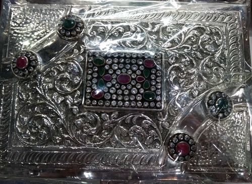 Silver Plated Jewelery Box