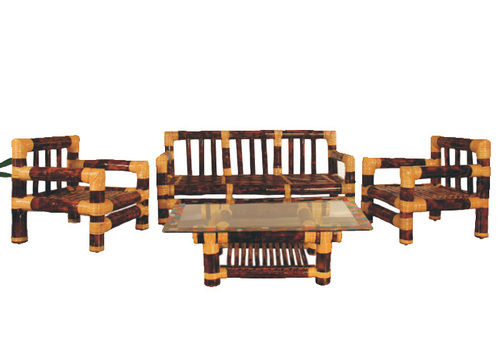 Sofa Set (Balck Katas Bamboo)