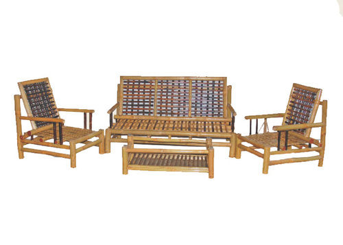 Sofa Set (Golden Bamboo)