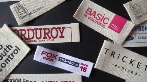 Low Price Printed Garment Labels