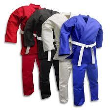Plain And Colorful Martial Art Uniforms