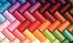 Plain Colorful Denim Threads
