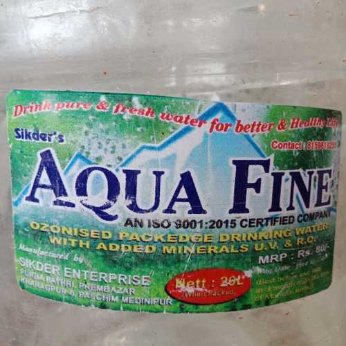 Sikder's Aqua Fine Packaged Drinking Water