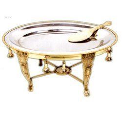 Sturdy Brass Serving Tray