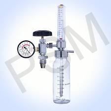 Oxyzen Fine Adjustment Valve With Rotameter And Humidifier Bottle