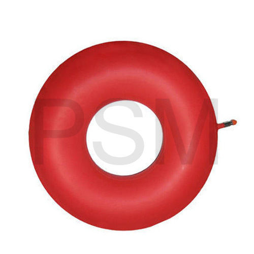 Red Rubber Air Cushions - Round