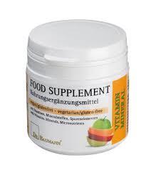 Orange Vitamin And Mineral Herbal Food Supplements