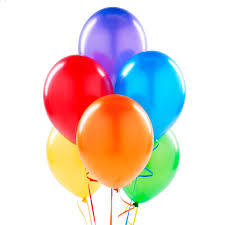 Colorful Birthday Party Balloons