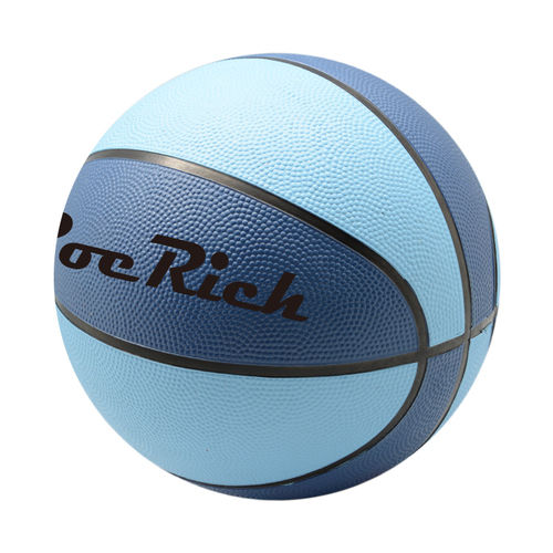 Custom Printed Indoor And Outdoor Rubber Basketball For Promotion